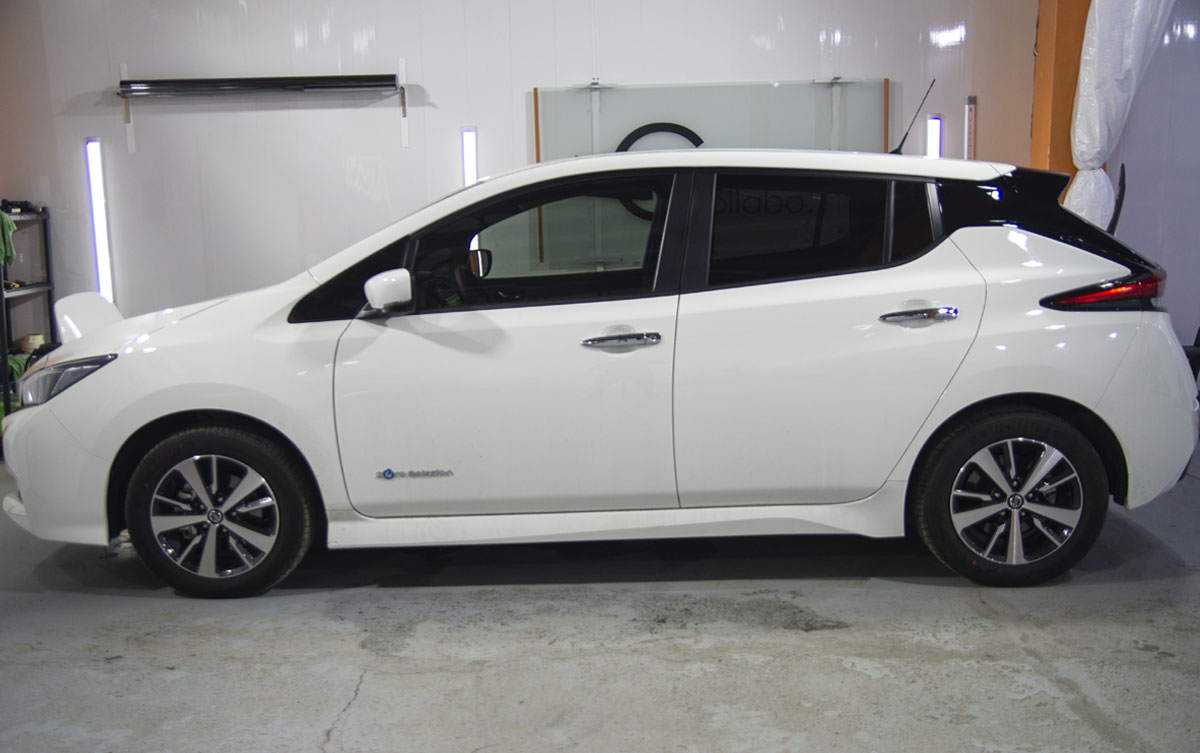Nissan Leaf ściemnianie